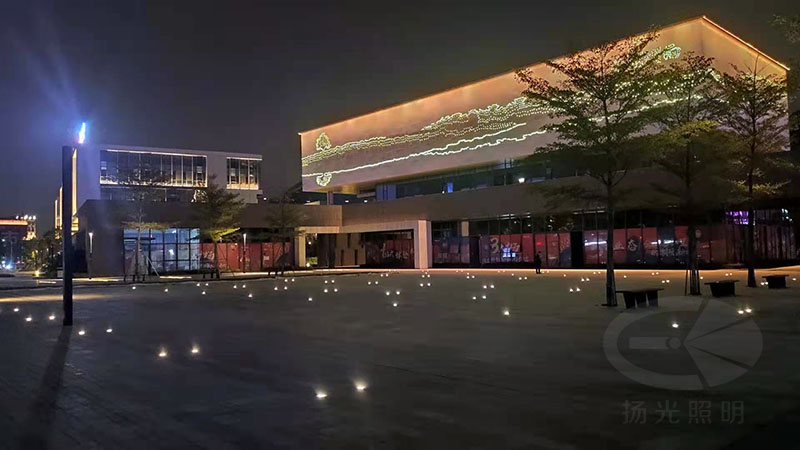 創意園區照明工程夜景圖