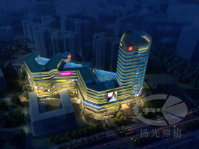 珠海?融德商業廣場景觀照明設計
