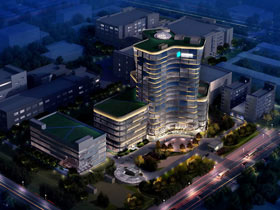 東莞松山湖生物藥品研發及產業基地夜景照明設計